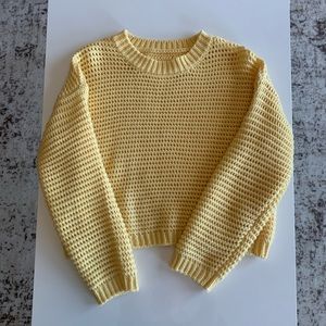 Yellow sweater